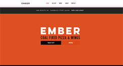 Desktop Screenshot of emberpizza.com