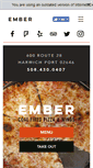 Mobile Screenshot of emberpizza.com